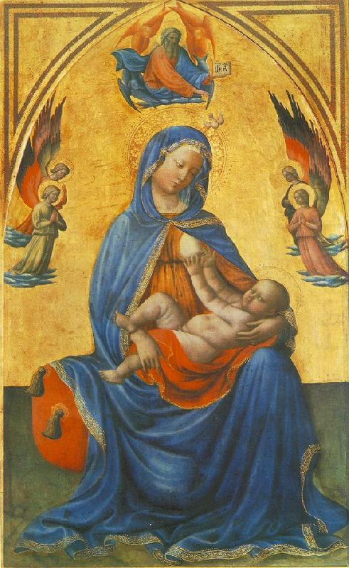 MASOLINO da Panicale Madonna with the Child  s china oil painting image